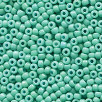 Miyuki 8/0 Rocaille Bead - 8-94475 - Duracoat Opaque Dyed Turquoise