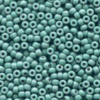 Miyuki 8/0 Rocaille Bead - 8-94481 - Duracoat Opaque Dyed Blue Grey