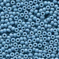 Miyuki 8/0 Rocaille Bead - 8-94482 - Duracoat Opaque Dyed Faded Denim