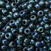 Miyuki 8/0 Rocaille Bead - 8-94516 - Matte Opaque Picasso Montana