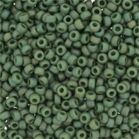 Miyuki 8/0 Rocaille Bead - 8-94700 - Frost Opaque Glaze Rainbow  Shamrock