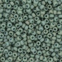 Miyuki 8/0 Rocaille Bead - 8-94701 - Frost Opaque Glaze Rainbow Celadon