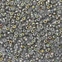 Miyuki 8/0 Rocaille Bead - 4557 - Crystal Vitrail Matted (00030-28171)
