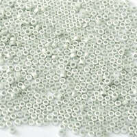 Miyuki 8/0 Rocaille Bead - 4558 - White Opaque Labrador Matted (03000-27071)