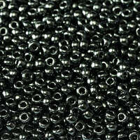 Miyuki 8/0 Rocaille Bead - 55096 - Black Vacuum Hematite Full (23980-27200)