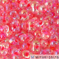 Miyuki Berry / Peanut Bead - BB-276 - Dark Coral Lined Crystal AB 
