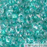 Miyuki Berry / Peanut Bead - BB-1528 - Sparkling Turquoise Lined Crystal