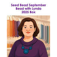 Seed Bead September - Bead with Lynda Box - Purple