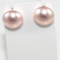 Swarovski Pearl Stud Earrings - Rosaline