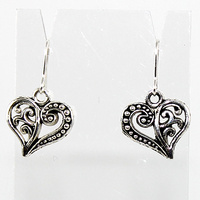 Decorative Heart earrings