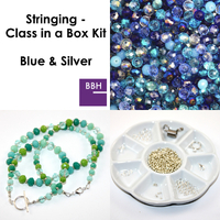 Stringing - Class in a Box Kit - Blue & Silver