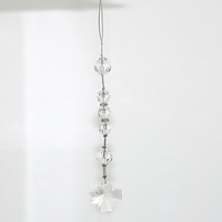 Car Rosary with Square Cross - Swarovski© Crystal