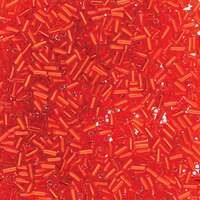 Miyuki 3mm Bugle Bead - BGL1-9010 - Silver Lined Flame Red
