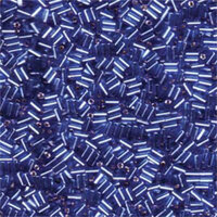 Miyuki 3mm Bugle Bead - BGL1-9019 - Silver Lined Sapphire