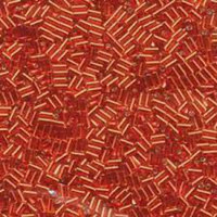 Miyuki 3mm Bugle Bead - BGL1-9043 - Silver Lined Red