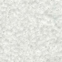Miyuki 3mm Bugle Bead - BGL1-9131F - Matte Transparent Crystal