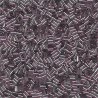 Miyuki 3mm Bugle Bead - BGL1-9142 - Matte Transparent Light Amethyst AB