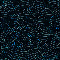 Miyuki 3mm Bugle Bead - BGL1-9452 - Metallic Blue Iris