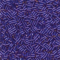Miyuki 3mm Bugle Bead - BGL1-91427 - Silver Lined Violet