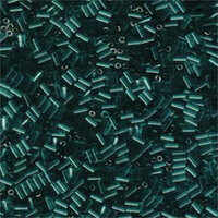 Miyuki 3mm Bugle Bead - BGL1-92405 - Transparent Teal AB