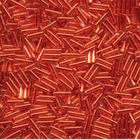 Miyuki 6mm Bugle Bead - BGL2-9043 - Silver Lined Red