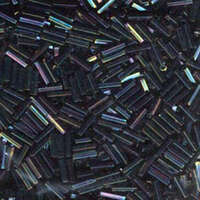 Miyuki 6mm Bugle Bead - BGL2-9087 - Blue Iris