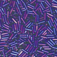 Miyuki 6mm Bugle Bead - BGL2-9151FR - Matte Cobalt AB