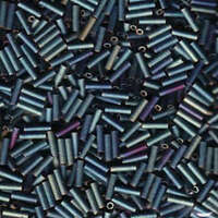 Miyuki 6mm Bugle Bead - BGL2-92008 - Matte Metallic Patina Iris