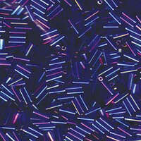 Miyuki 6mm Bugle Bead - BGL2-9353 - Cobalt Lined Sapphire AB