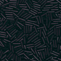Miyuki 6mm Bugle Bead - BGL2-9401F - Matte Black
