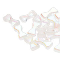 Bow Tie 6mm x 12mm - Crystal AB - BON61200030-28701