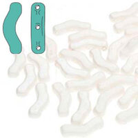 Bridge 3mm x 12mm - Chalk White Luster - BRG31203000-14400
