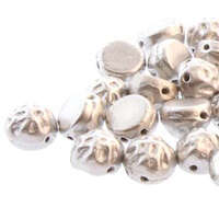 7mm Baroque Cabochon 2 Hole - Bronze Aluminium - CCB0700030-01700
