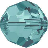 Pack of 12 - 5000 - 8mm - Blue Zircon (229) - Round Crystal Bead