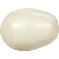 Pack of 10 - 5821 - 11mm x 8mm - Swarovski Pear Crystal Pearl - Crystal Cream (001 620)