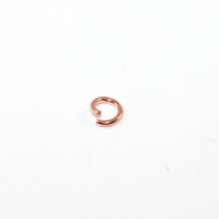 Pack of 100 - 4mm x 0.7mm Jump Ring - Rose Gold