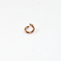 Pack of 200 - 5mm Iron Jump Ring - Rose Gold Plated