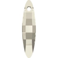 Pack of 1 - 6470 - 48mm - Crystal Silver Shade (001 SSHA) - Ellipse Crystal Pendant