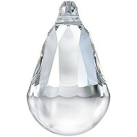 Pack of 1 - 6026 - 27mm - Crystal (001) - Cabochette Crystal Pendant