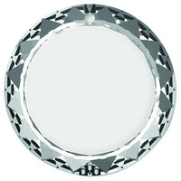 Pack of 1 - 6049 - 30mm - Crystal (001) - Flat Disk Crystal Pendant