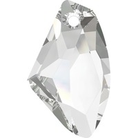 Pack of 2 - 6656 - 19mm - Crystal (001) - Galactic Vertical Crystal Pendant