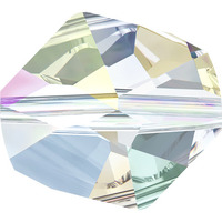 Pack of 4 - 5523 - 12mm - Crystal AB (001 AB) - Discontinued - Cosmic Crystal Bead
