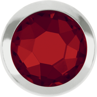 Pack of 8 - 2078H - SS34 (7.07 - 7.27 mm) - Light Siam A HF SR (227) - Framed Xirius Rose Hot Fix Flat Back Crystal - Loose Crystals