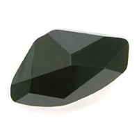 Pack of 2 -  5556 - 11mm - Jet (280) - Swarovski Galactic Bead