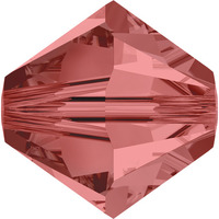 Pack of 86 - 5328 - 4mm - Padparadscha (542) - Bicone Xilion Crystal Bead