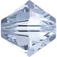 Pack of 25 - 5328 - 6mm - Crystal Blue Shade (001 BLSH) - Bicone Xilion Crystal Bead