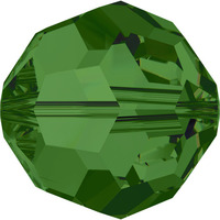 Pack of 20 - 5000 - 6mm - Fern Green (291 - Round Crystal Bead