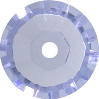 Pack of 144 - 3128 - 5mm - Provence Lavender F (283) - Xirius Round Lochrose Sew-On Crystal 