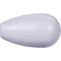 Pack of 10 - 5816 - 11.5mm x 6mm - Crystal Grey Pearl (001 731) - Tear Drop Half Drilled Crystal Pearl