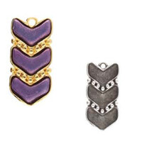 Katano - Chevron Duo Pendant Setting - CYM-CHV-013938